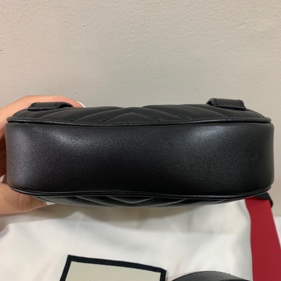 ❤️SOLD❤️GG Marmont matelassé leather beltbag - Picture 11 of 17